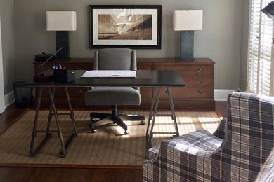 Home office - transitional home office idea in Other