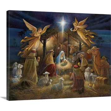 "Nativity" Wrapped Canvas Art Print, 20"x16"x1.5"
