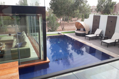 Pool - contemporary pool idea in Other
