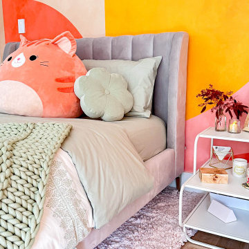 Madi's blush and Sage Pinterest bedroom