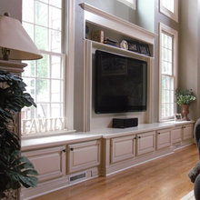 built in tv ideas