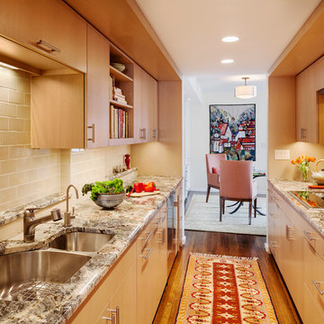 University Green Condominium Kitchen