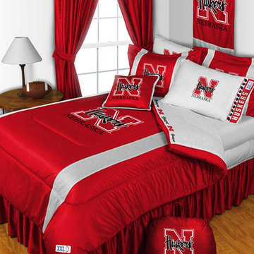 NCAA Nebraska Huskers Bedding and Room Decorations
