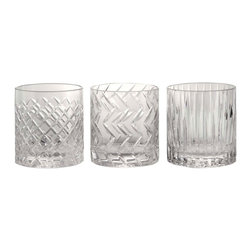 Flamant Bogart Whiskey Glasses Set Of 6 - Liquor Glasses