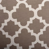 Polyester Bin Lattice Brown Rectangle Large 17.5"x12"x15"