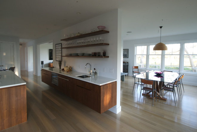Contemporary Kitchen Open Floor Plan