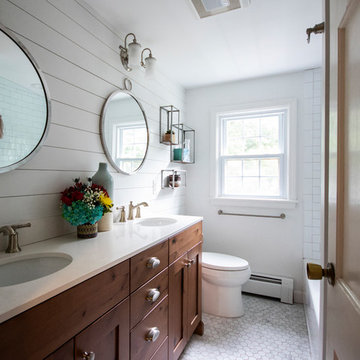 Rustic Farmhouse Master Bathroom