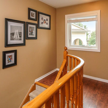 Lovely Staircase with New Casement Window - Renewal by Andersen Greater Toronto