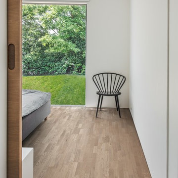 Contemporary ultra-matt wood floors