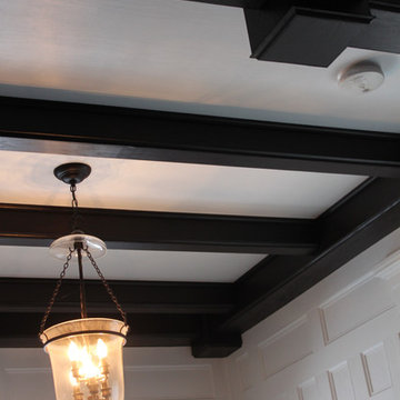 Historical staircase and entry project, North Park, Indianapolis