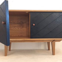 Shou sugi ban oak sideboard - Decorative Chests & Cabinets