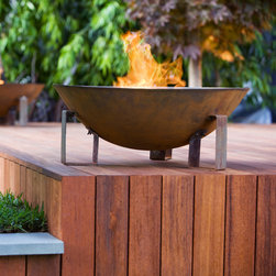EcoSmart Fire Dish Outdoor Fireplace - Fire Pits