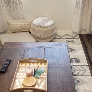Scandi-Boho Inspired Living Room