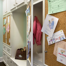 Mud room cubby entry area