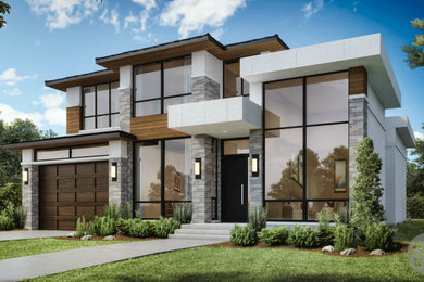 Modern House Rendering Project