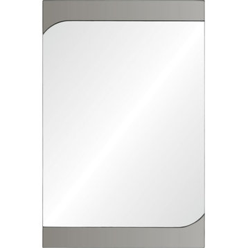 Fifer Grey Tinted Rectangular Wall Mirror