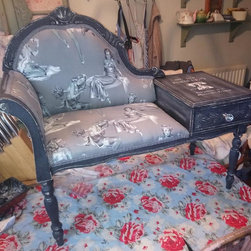 SOLD-vintage retro styled telephone console chaise...&pound;145.00 - Products