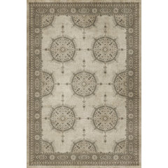 Spicher and Company Vintage Vinyl Floor Cloths Tabriz Bohemian Area Rugs