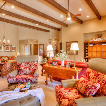 English Desert Home - Great Room