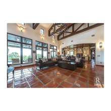 Saltillo tile and beams