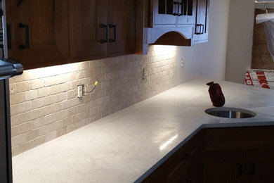 Inspiration for a craftsman kitchen remodel in Boston