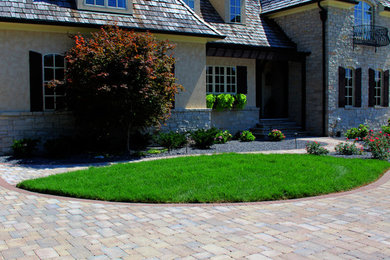 Inspiration for an expansive traditional exterior in Indianapolis.