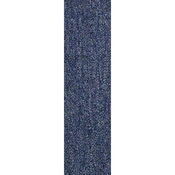 Furnish My Place Modern Indoor/Outdoor Violet 3' x 24' Runner Made In Usa