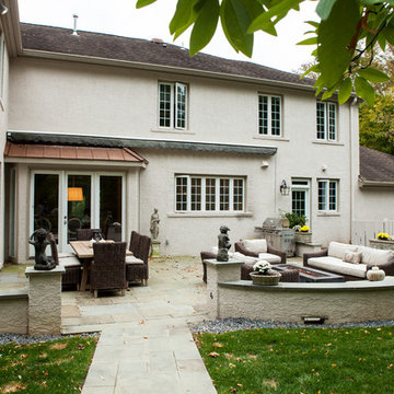 Villanova, PA : Flagstone Patio