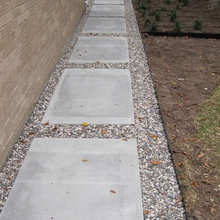 concrete walkways