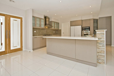 Inspiration for a contemporary kitchen in Canberra - Queanbeyan.