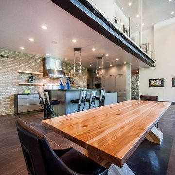 Old Mill Thin Brick Kitchen - Rushmore