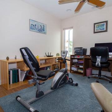 Open Loft Office & Exercise Area