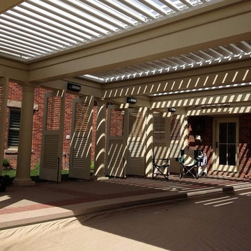Arcadia Louvered Roof: variety of installation types