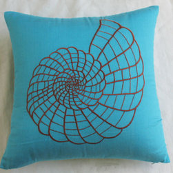 Coastal beach nautical pillows - Home Decor