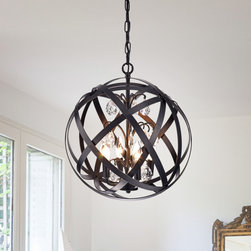 4-Light Chandelier - Chandeliers
