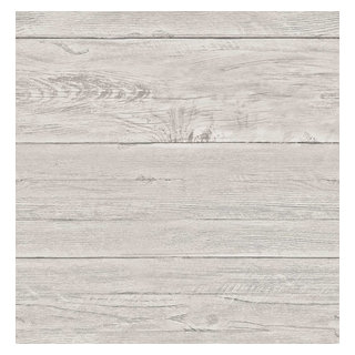 2701-22323 White Washed Boards Grey Shiplap Wallpaper Non Woven