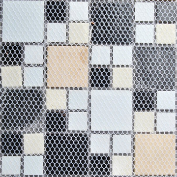 Indic Glass Metal Tiles