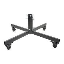 rolling christmas tree stand