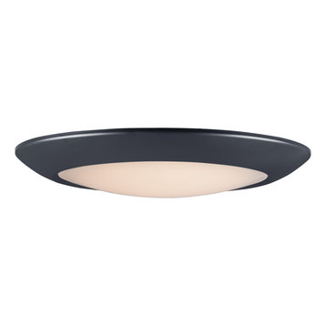 Diverse-Flush Mount by Maxim, Black