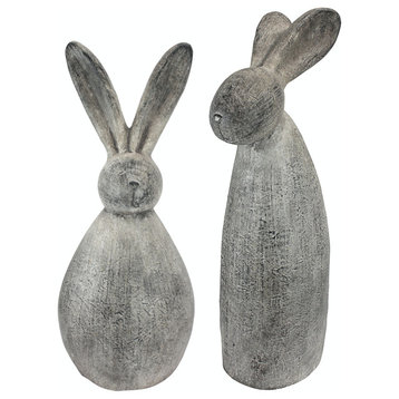 Bunny Ears Up and Ears Side, Set of 2