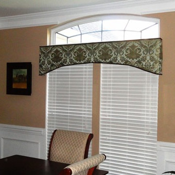 Hard cornices valances