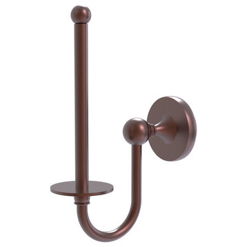 Shadwell Upright Toilet Tissue Holder, Antique Copper