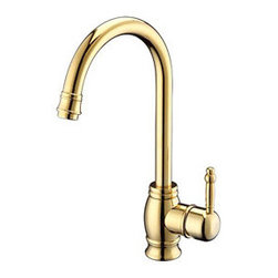 Ti-PVD Finish Widespread Antique Style Bathroom Sink Faucet T1727 - Bathroom Sink Faucets