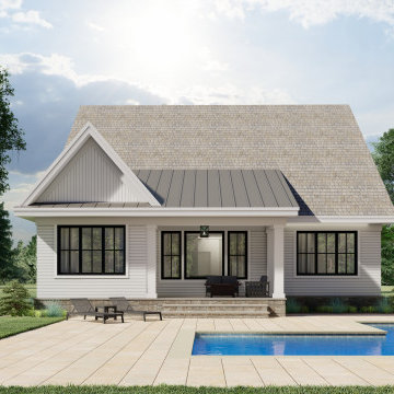Emerald House Plan - Back
