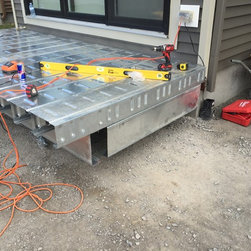 Paverdeck Kit with Stairs - Landscaping Stones And Pavers
