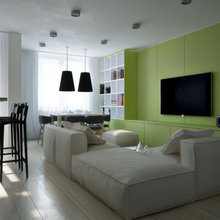 Modern living rooms