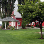 Country Farm House - Farmhouse - Landscape - Boston - by a Blade of Grass