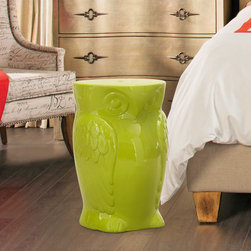 Ceramic Stool - Footstools And Ottomans