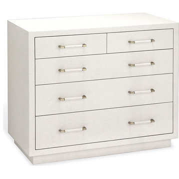 Taylor Chest - Natural White, Champagne Silver