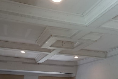 Coffered ceiling in Westport